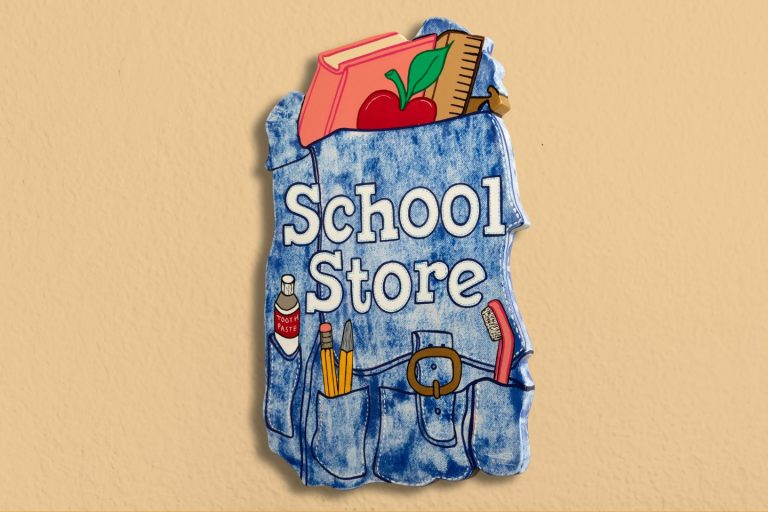 School Store sign